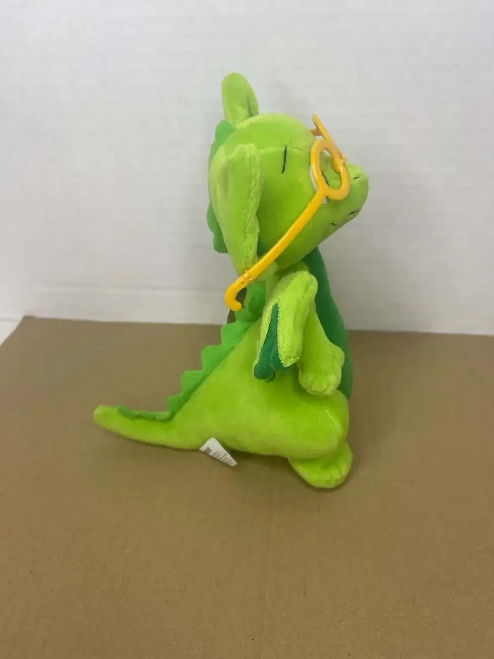 NWT Vintage 1999 Russ Berrie Pocket Dragons Specs Green Dragon Plush Glasses